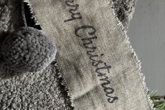 Grote kerstsok Teddy